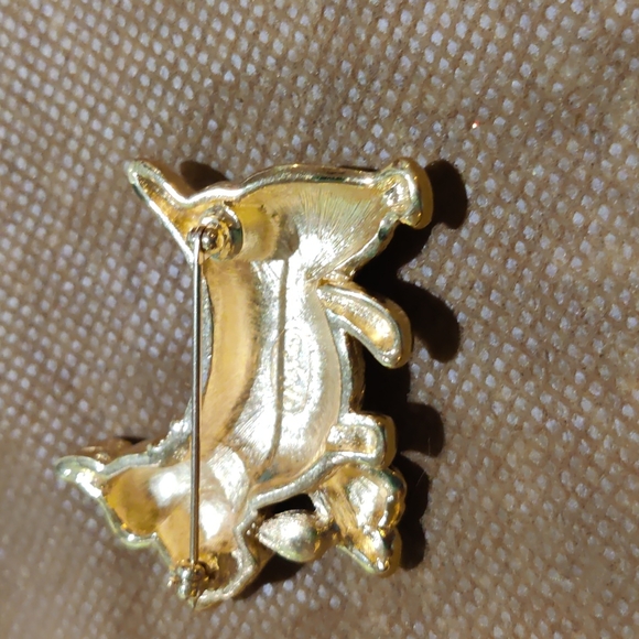Vintage Napier Scotty Dog Pin - Picture 4 of 4